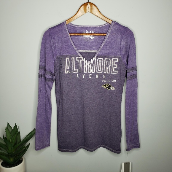 NFL Tops - Baltimore Ravens NWT V-Neck Top